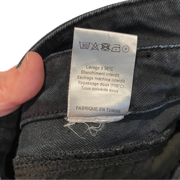 La petite française Denim Perséverant High Waisted Skinny Jeans FR40 - Picture 12 of 15